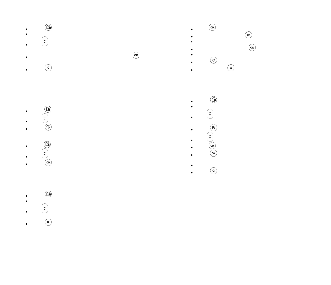 Oricom DECT MI40 User Manual | Page 26 / 36