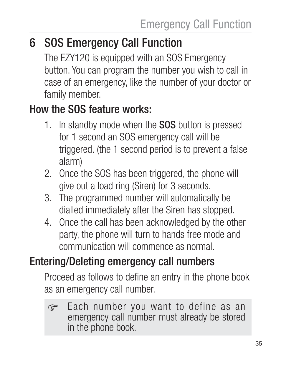 Oricom EZY120 User Manual | Page 35 / 68