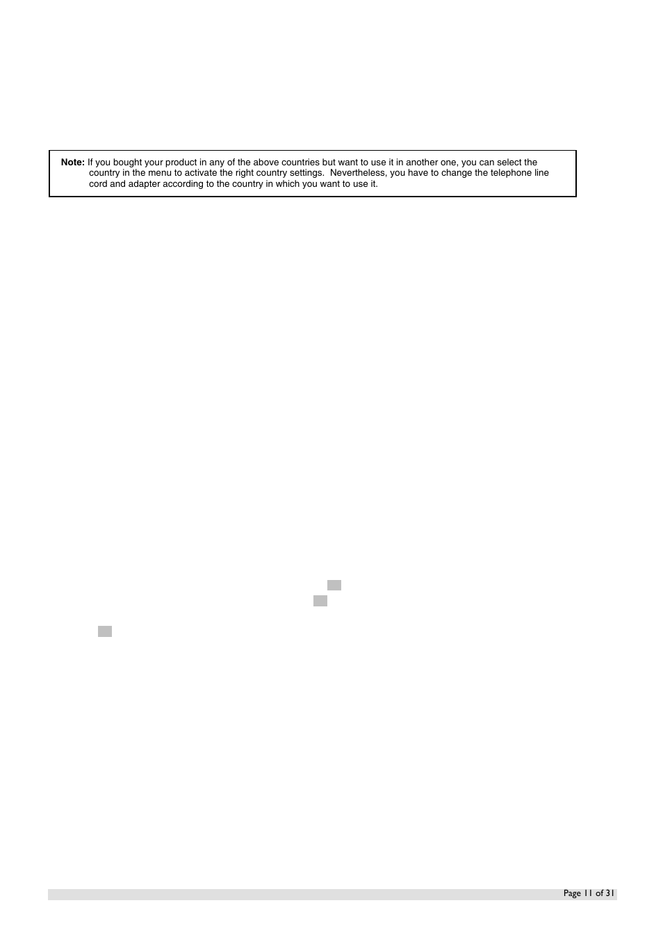 Oricom IP800 User Manual | Page 11 / 31