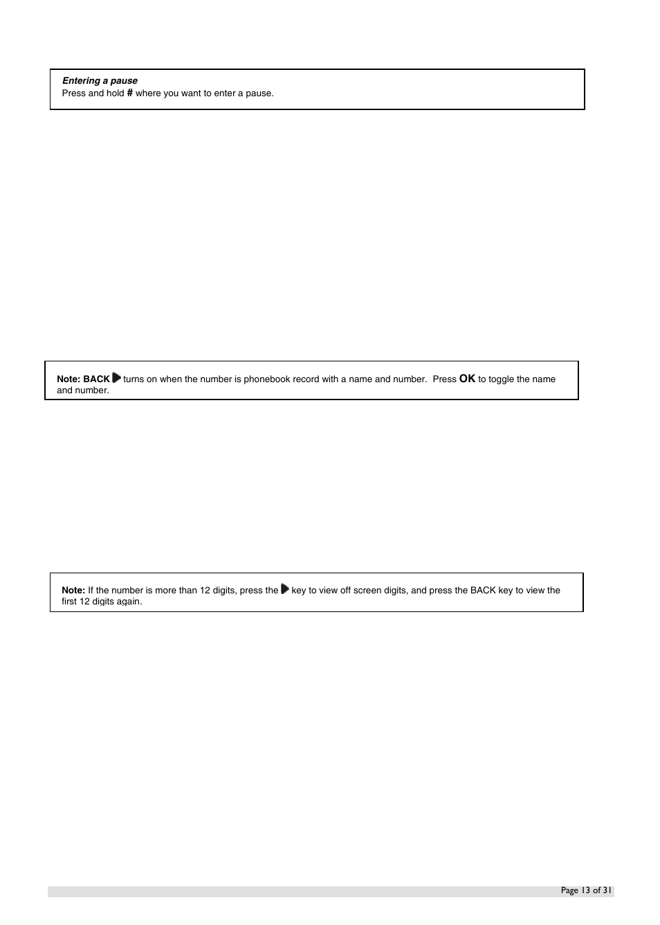 Oricom IP800 User Manual | Page 13 / 31