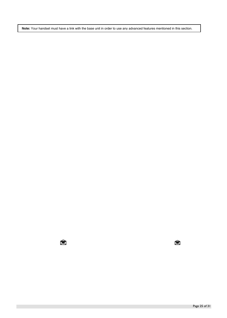 Oricom IP800 User Manual | Page 25 / 31