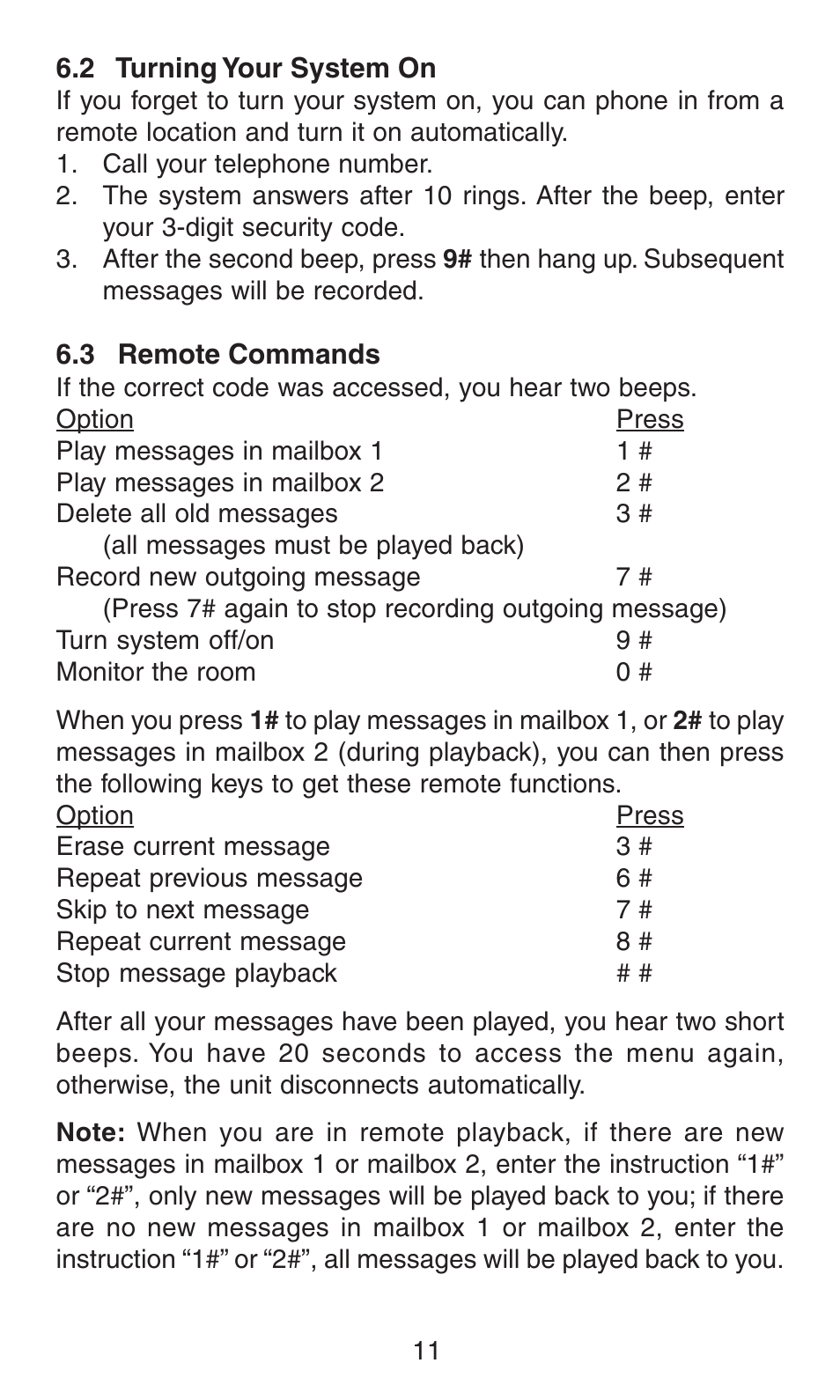 Oricom AM100 User Manual | Page 12 / 14