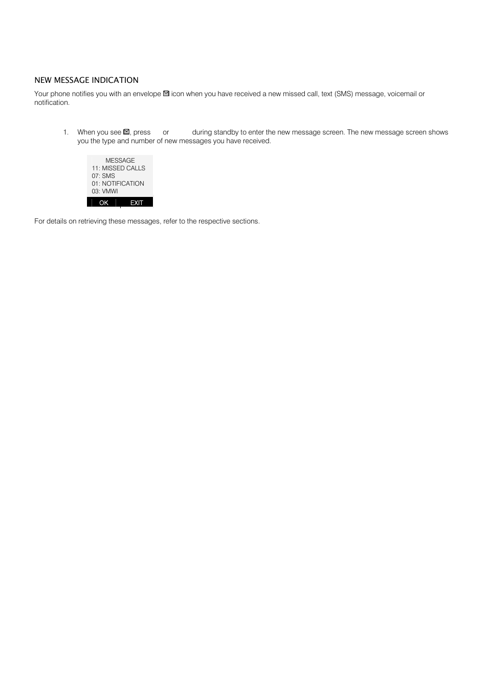 Extra features | Oricom S209 User Manual | Page 47 / 54