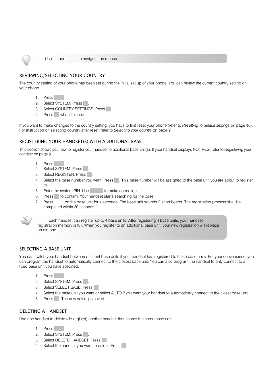 The system | Oricom S209 User Manual | Page 48 / 54