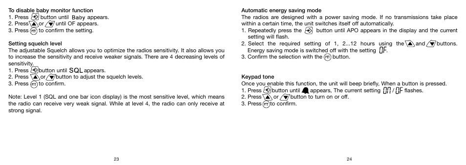 Oricom PMR3000R User Manual | Page 12 / 15