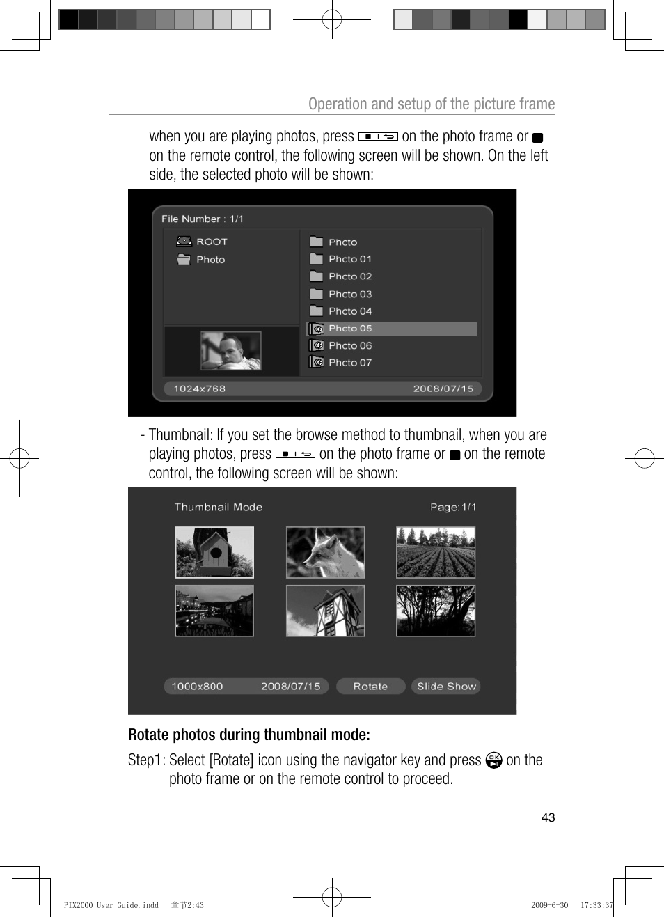 Oricom PIX2000 User Manual | Page 45 / 67