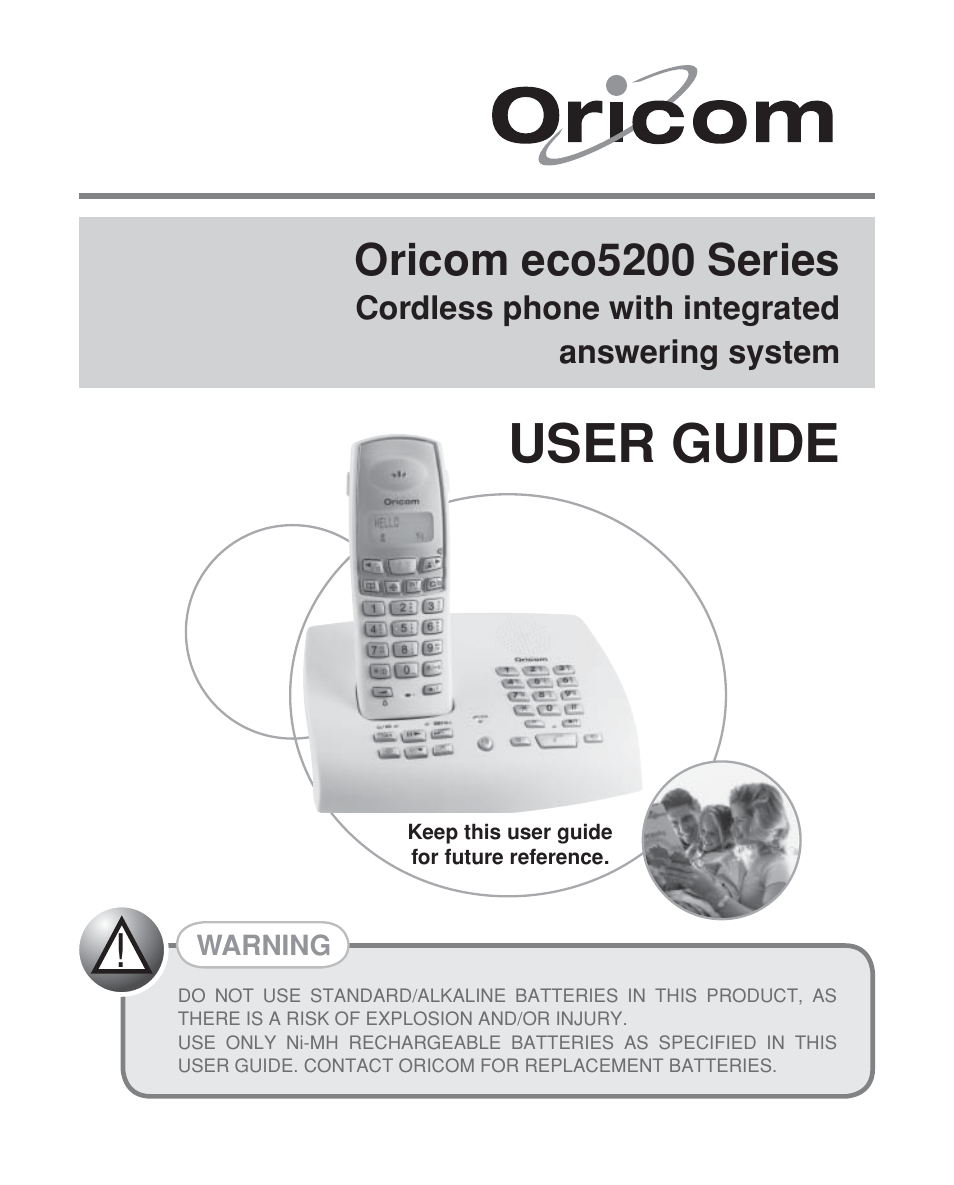 Oricom eco5200 Series User Manual | 46 pages