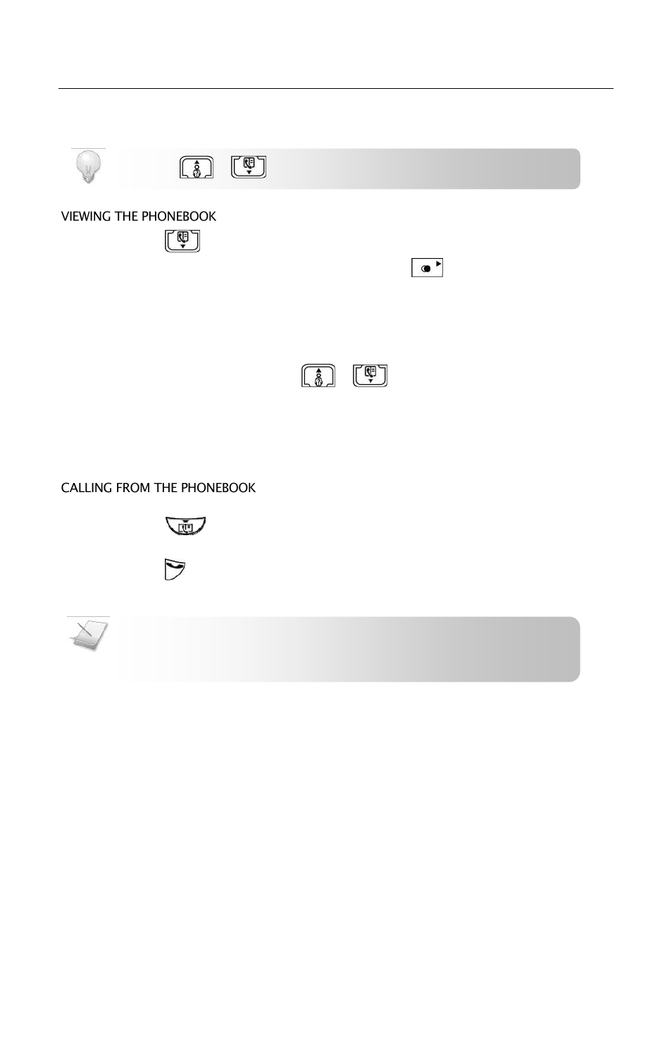 Phonebook | Oricom ECO3400 User Manual | Page 16 / 31
