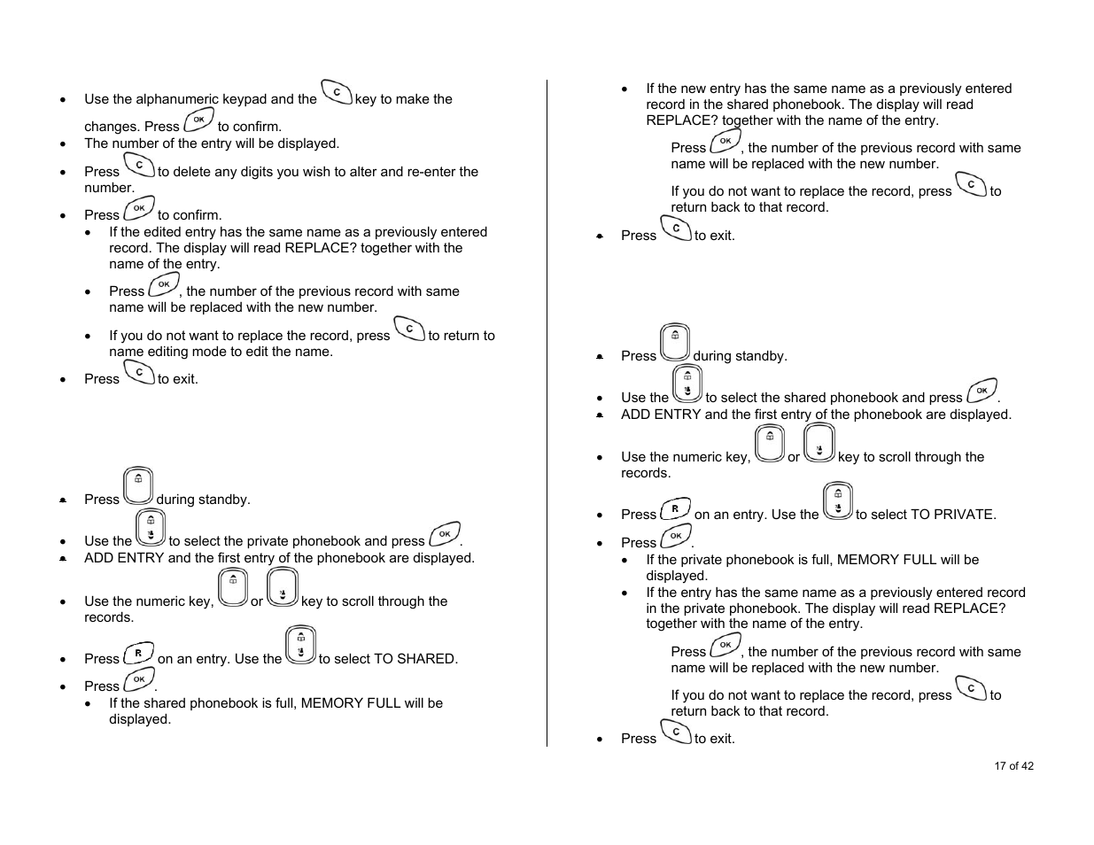 Oricom S6000 User Manual | Page 17 / 42