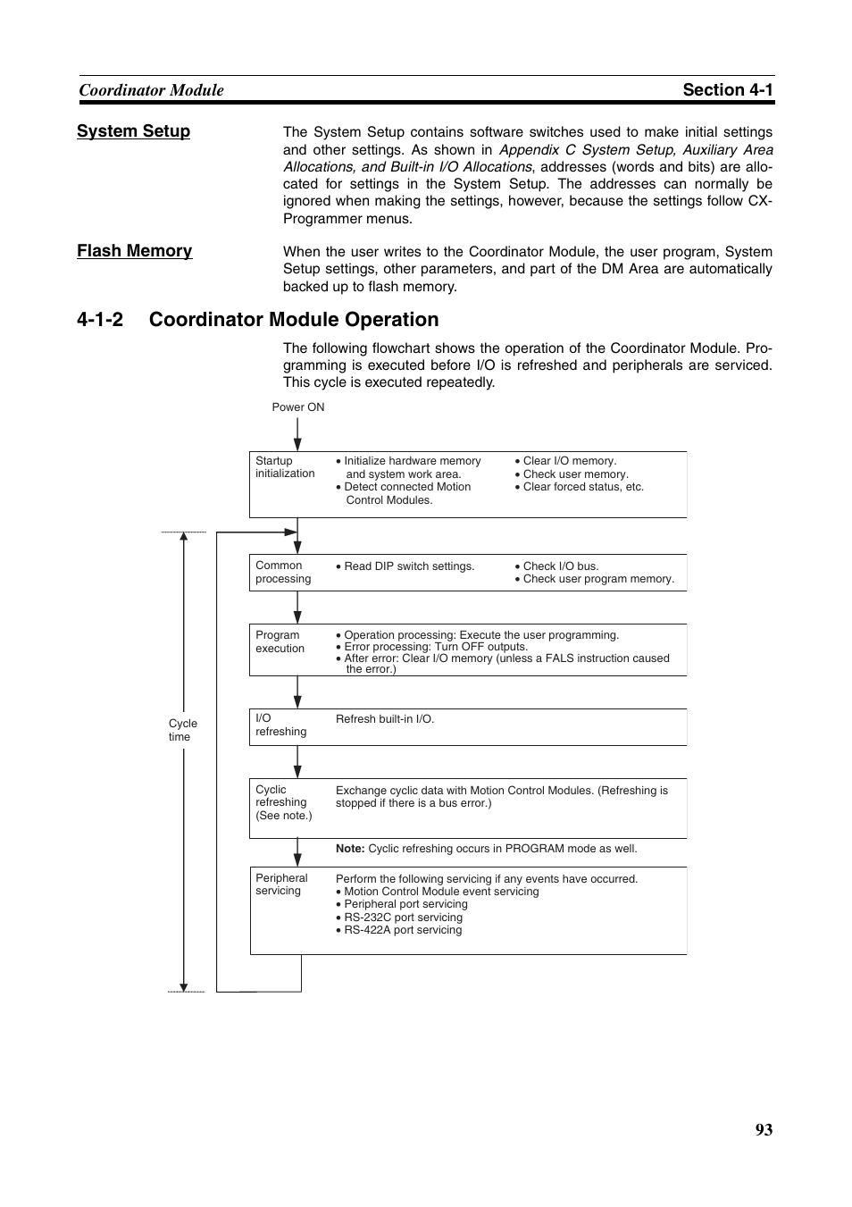 1-2 coordinator module operation, Coordinator module operation | Omron HOME SECURITY SYSTEM - MOTION SENSOR FQM1-MMA21 User Manual | Page 116 / 414