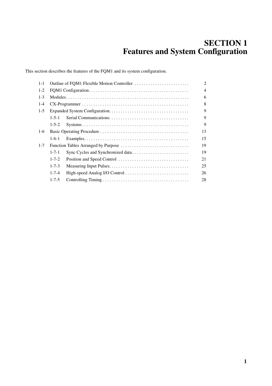 Section 1 features and system configuration | Omron HOME SECURITY SYSTEM - MOTION SENSOR FQM1-MMA21 User Manual | Page 24 / 414