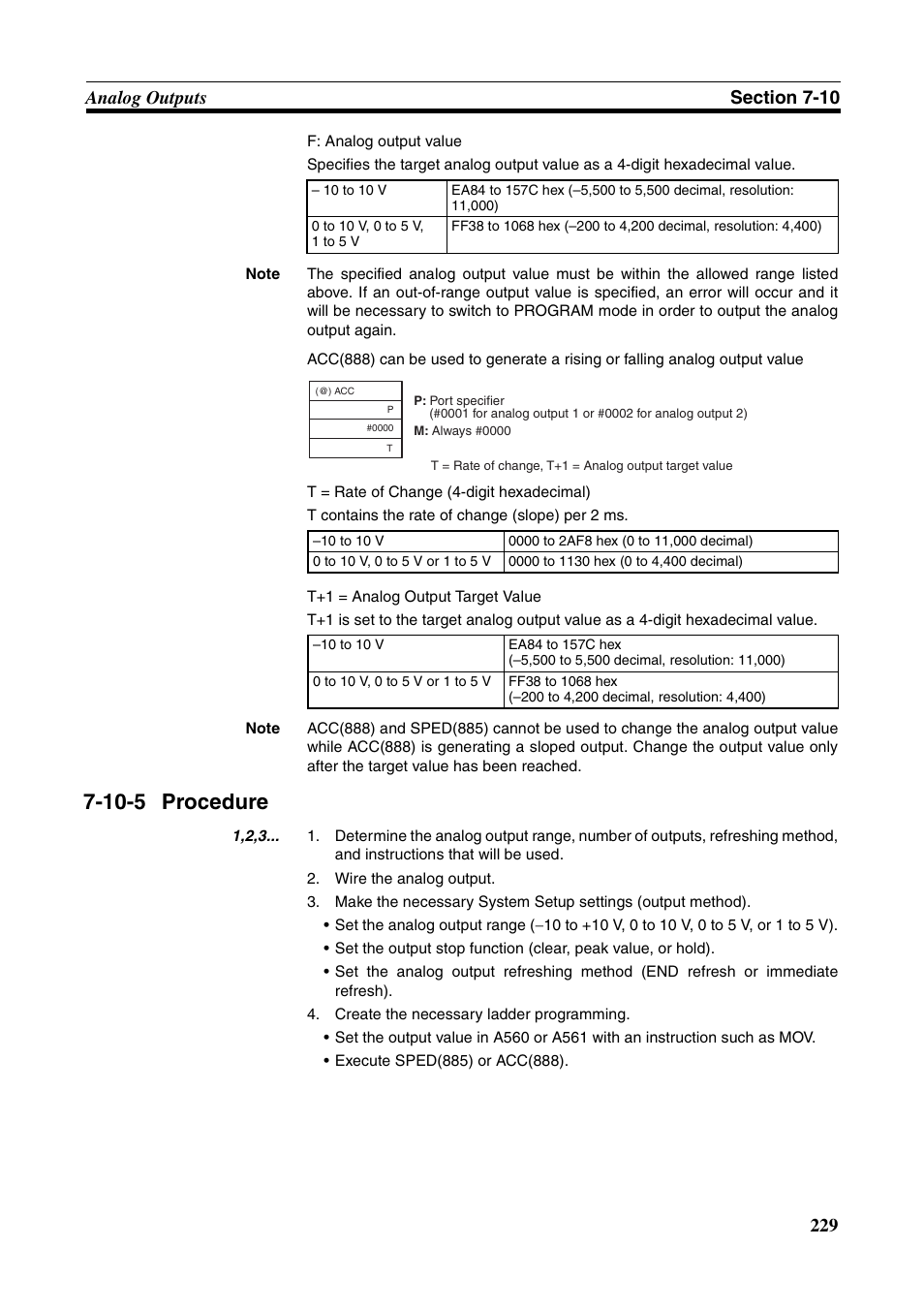 10-5 procedure, Procedure | Omron HOME SECURITY SYSTEM - MOTION SENSOR FQM1-MMA21 User Manual | Page 252 / 414