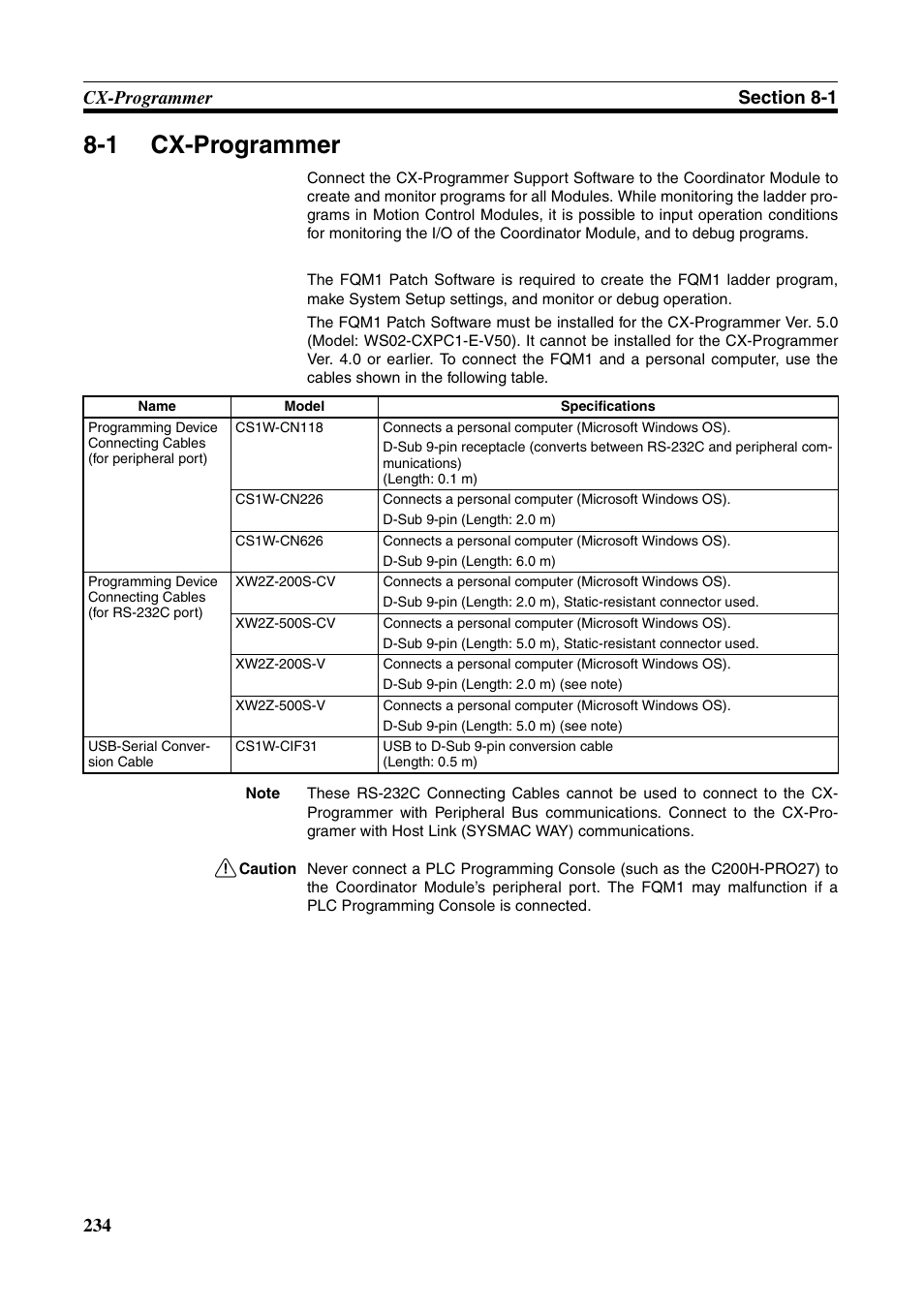 1 cx-programmer, Cx-programmer | Omron HOME SECURITY SYSTEM - MOTION SENSOR FQM1-MMA21 User Manual | Page 257 / 414
