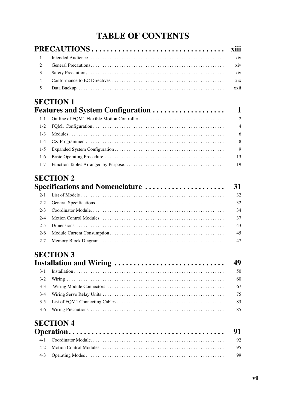 Omron HOME SECURITY SYSTEM - MOTION SENSOR FQM1-MMA21 User Manual | Page 6 / 414