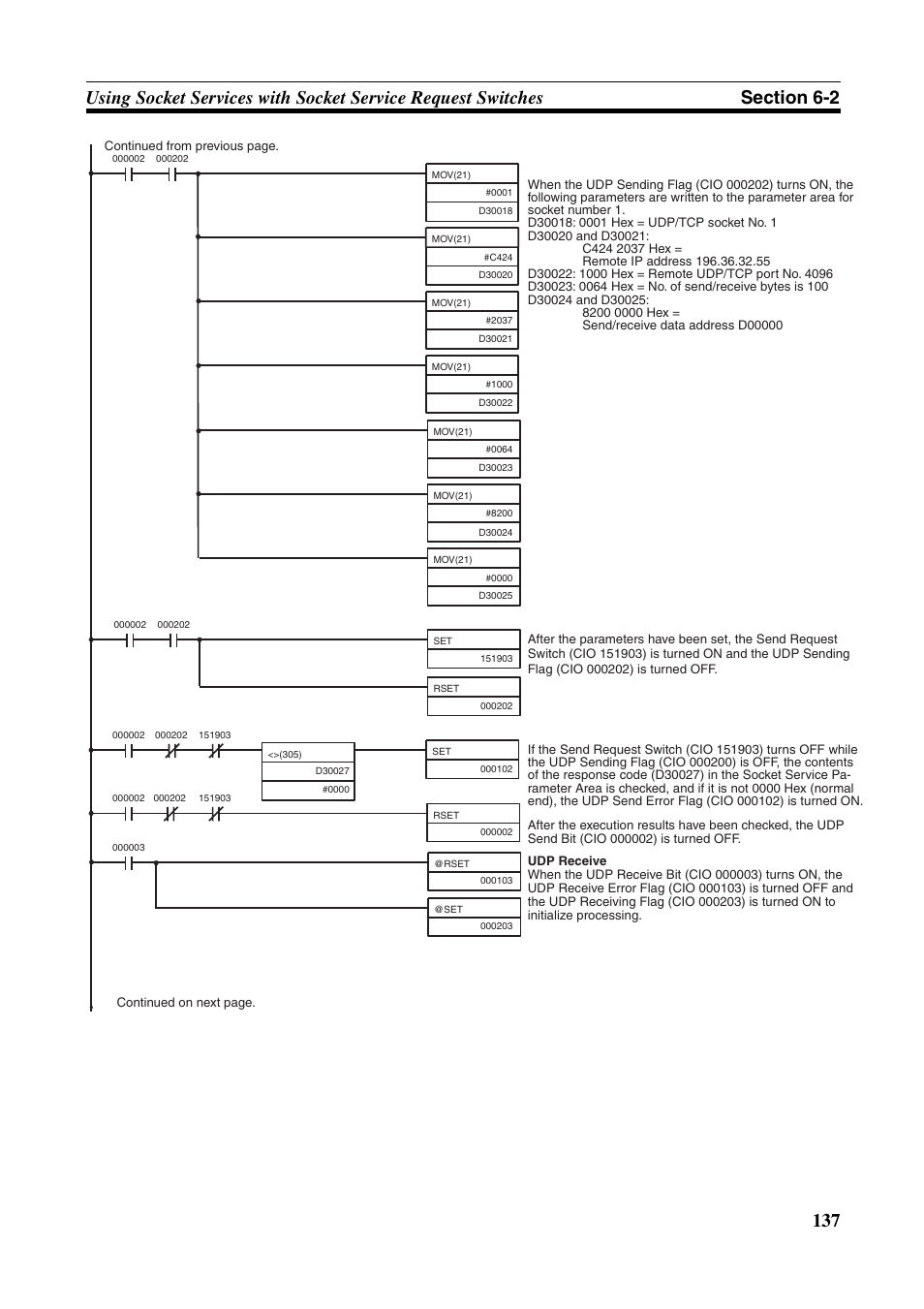 Omron W343-E1-07 User Manual | Page 158 / 317