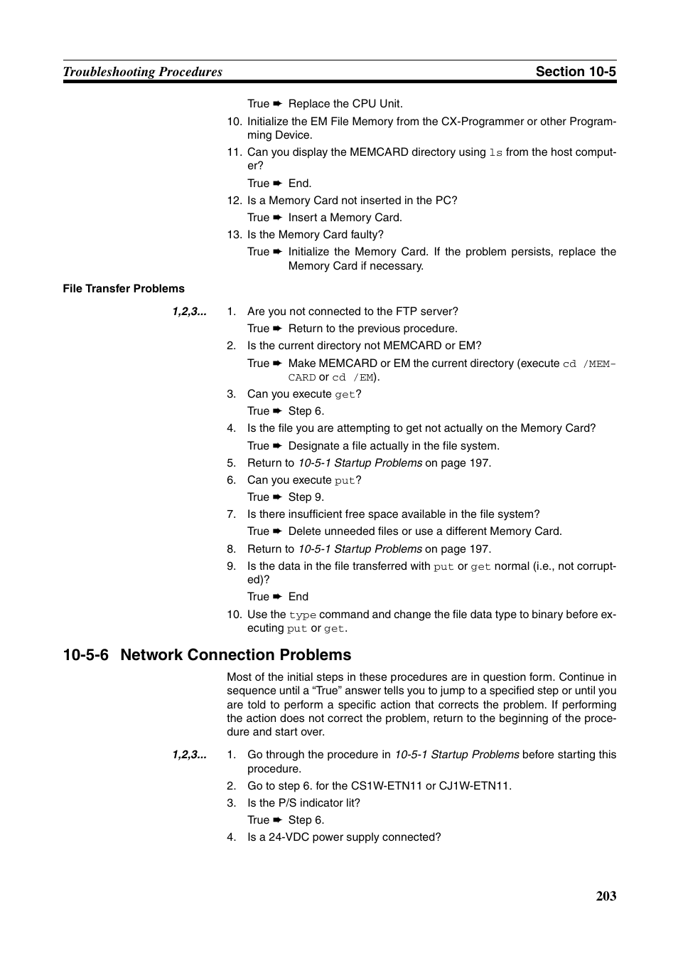 5-6 network connection problems, Network connection problems, Ep 11 | Omron W343-E1-07 User Manual | Page 224 / 317