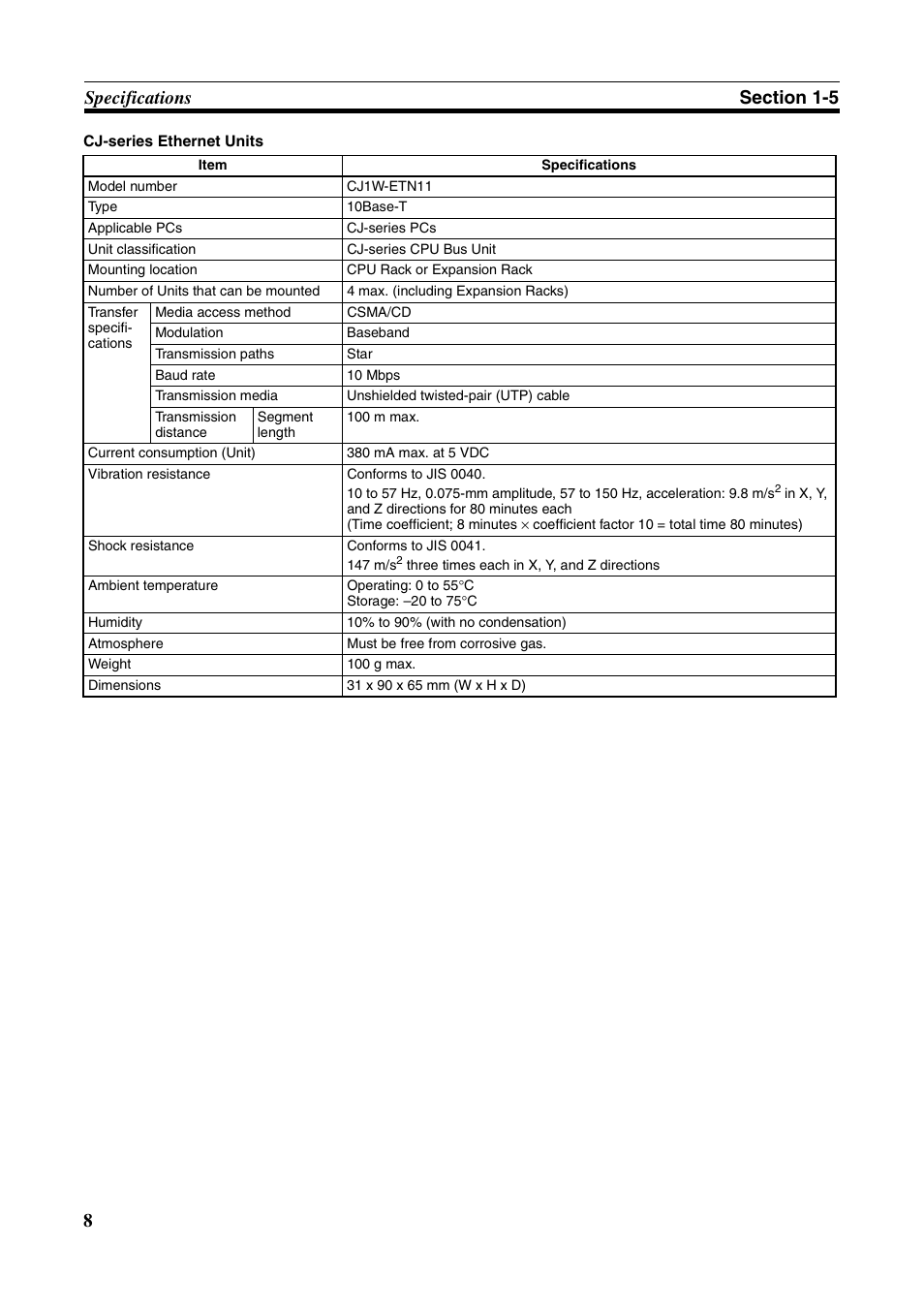 Omron W343-E1-07 User Manual | Page 29 / 317