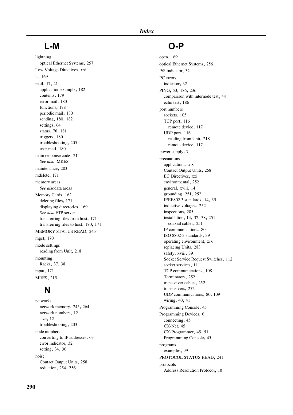 Omron W343-E1-07 User Manual | Page 311 / 317