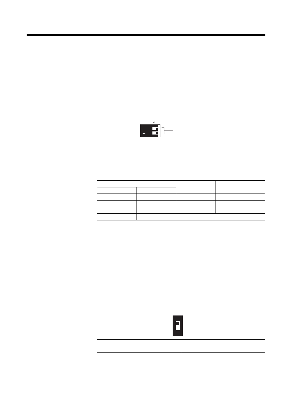 2-4 baud rates, 2-5 terminating resistance, Baud rates | Terminating resistance | Omron CQM1H-CLK21 User Manual | Page 115 / 401