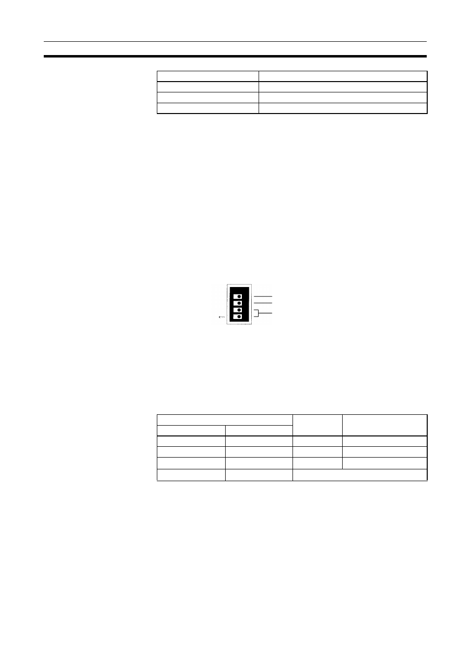 3-3 baud rates and operating levels, Baud rates and operating levels | Omron CQM1H-CLK21 User Manual | Page 118 / 401