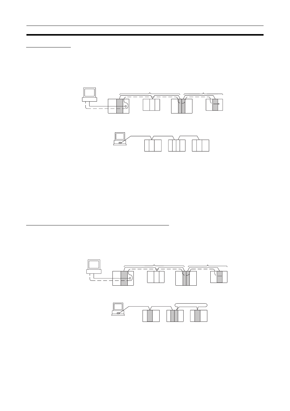 2-3 other remote networks, Other remote networks, Sysmac support software or cv support software | Omron CQM1H-CLK21 User Manual | Page 261 / 401