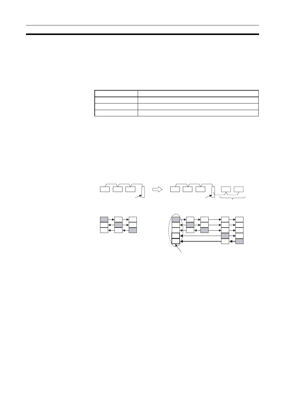 2-1 overview, 2-3 operations when changing data link tables, Overview | Operations when changing data link tables | Omron CQM1H-CLK21 User Manual | Page 359 / 401