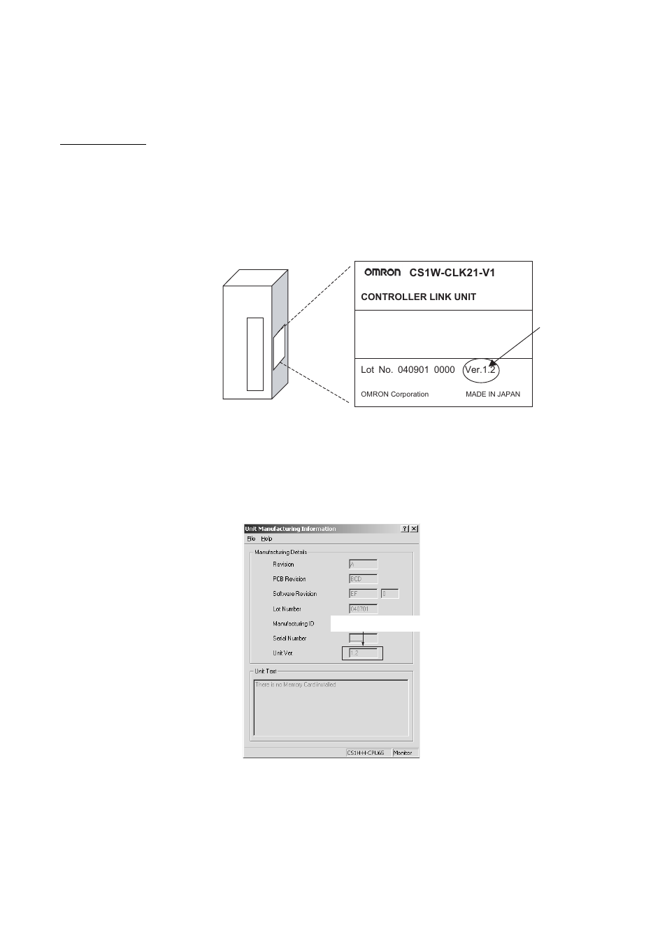 Unit versions | Omron CQM1H-CLK21 User Manual | Page 5 / 401