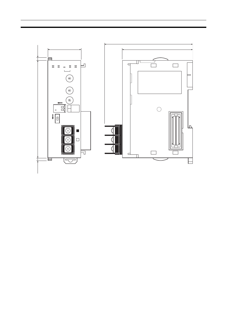 Dimensions (unit: mm) | Omron CQM1H-CLK21 User Manual | Page 71 / 401