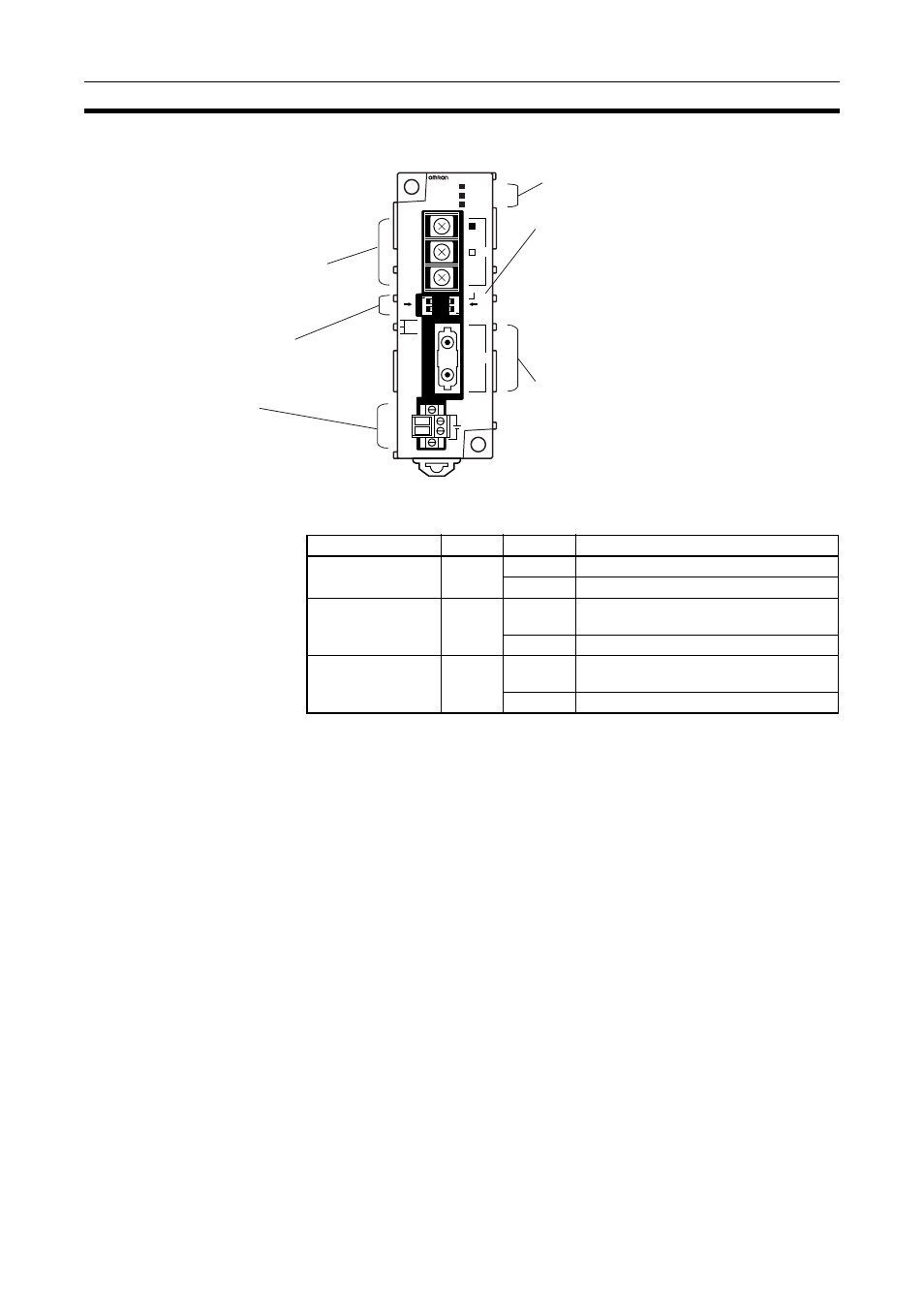 1-7 wire-to-optical (h-pcf) repeater unit, Wire-to-optical (h-pcf) repeater unit, Repeater unit indicators | Omron CQM1H-CLK21 User Manual | Page 79 / 401