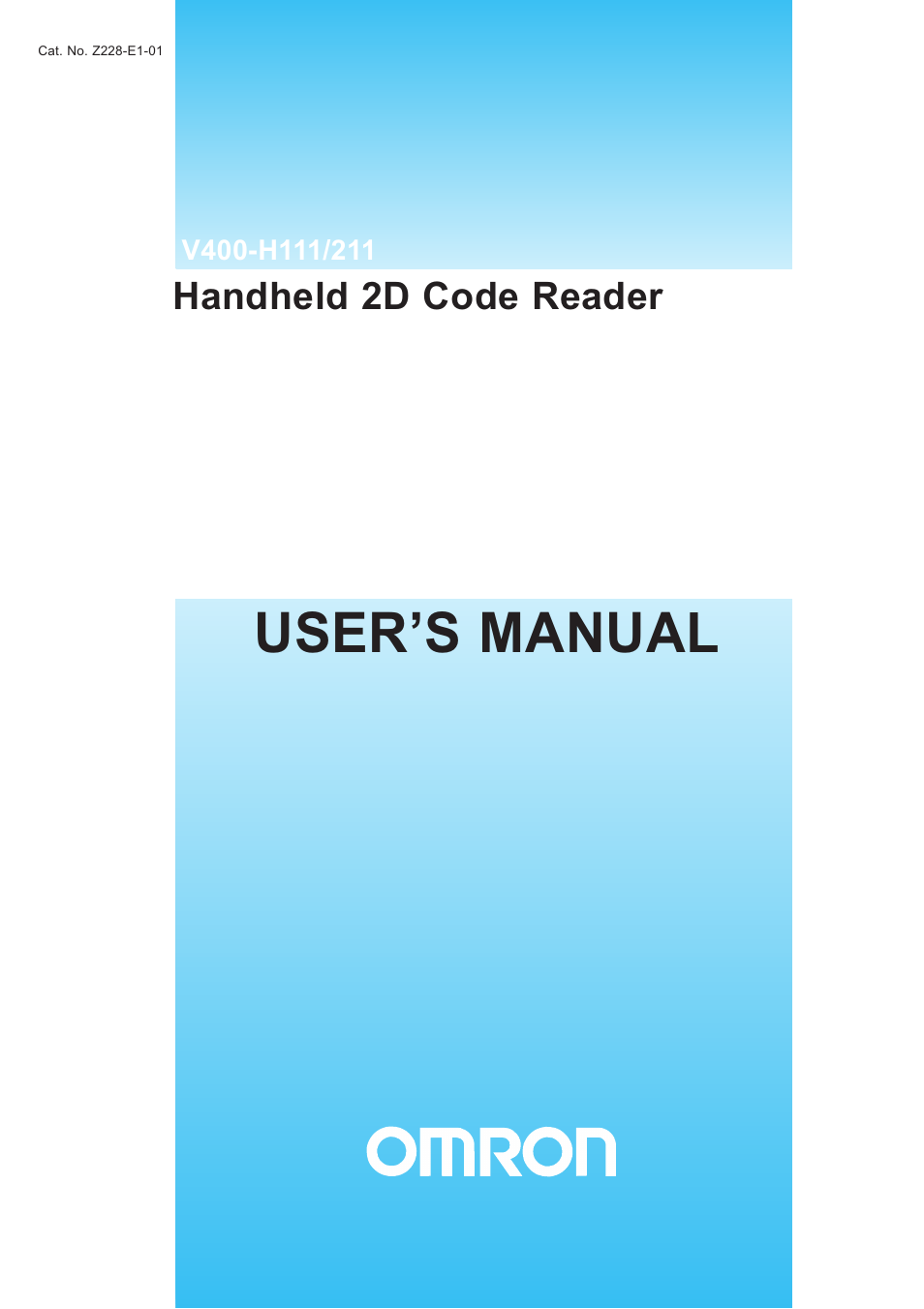 Omron V400-H111 User Manual | 93 pages