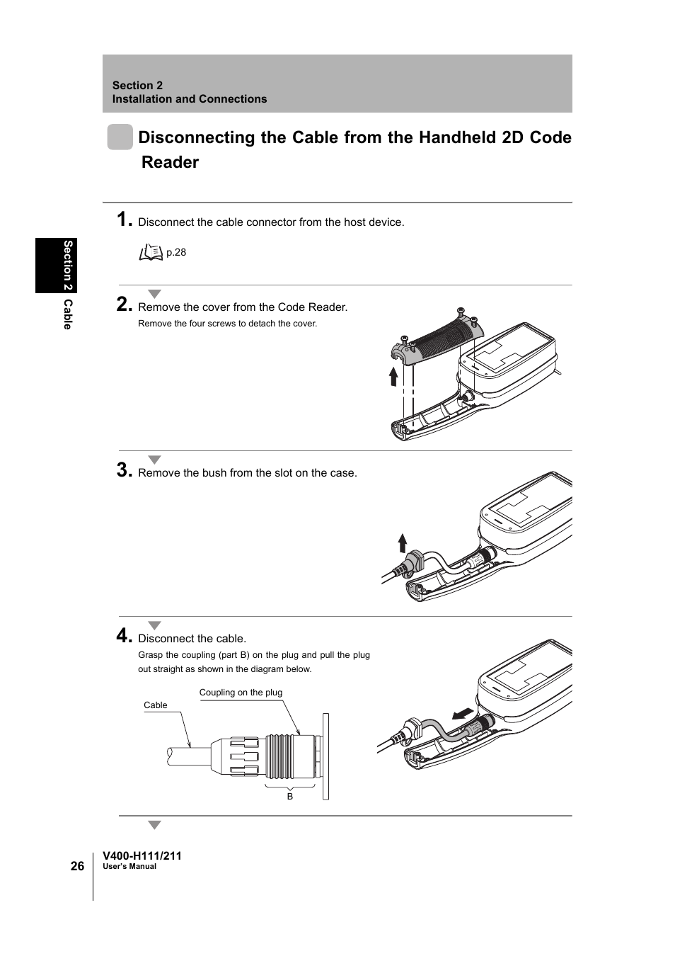 Omron V400-H111 User Manual | Page 27 / 93