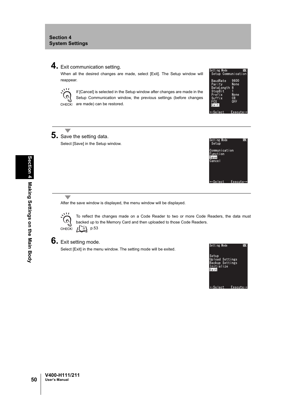 Omron V400-H111 User Manual | Page 51 / 93