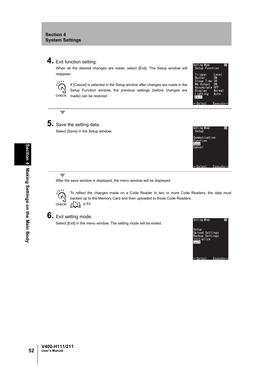Omron V400-H111 User Manual | Page 53 / 93