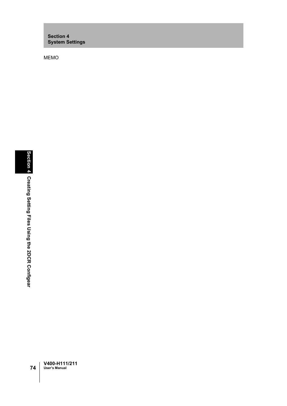 Omron V400-H111 User Manual | Page 75 / 93