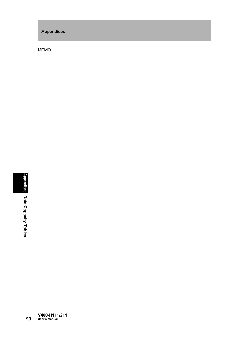 Omron V400-H111 User Manual | Page 91 / 93