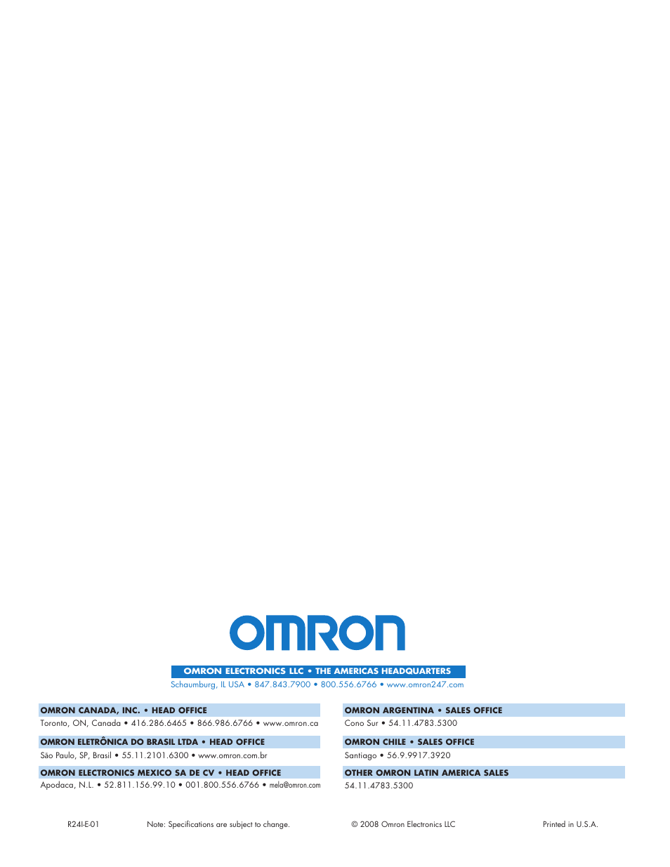 Omron CPU Unit CJ2 User Manual | Page 40 / 40