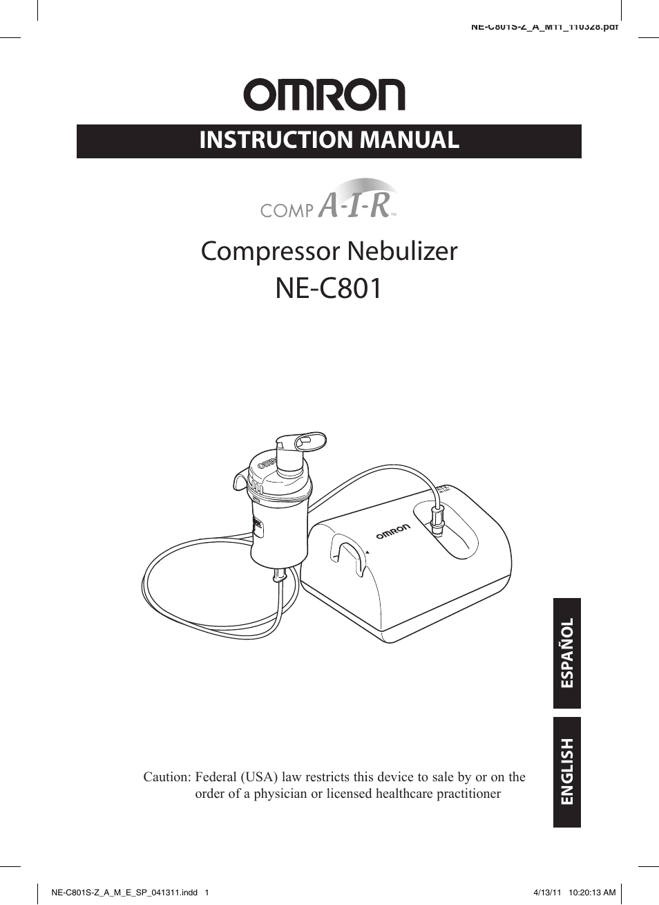 Omron NE-C801 User Manual | 32 pages