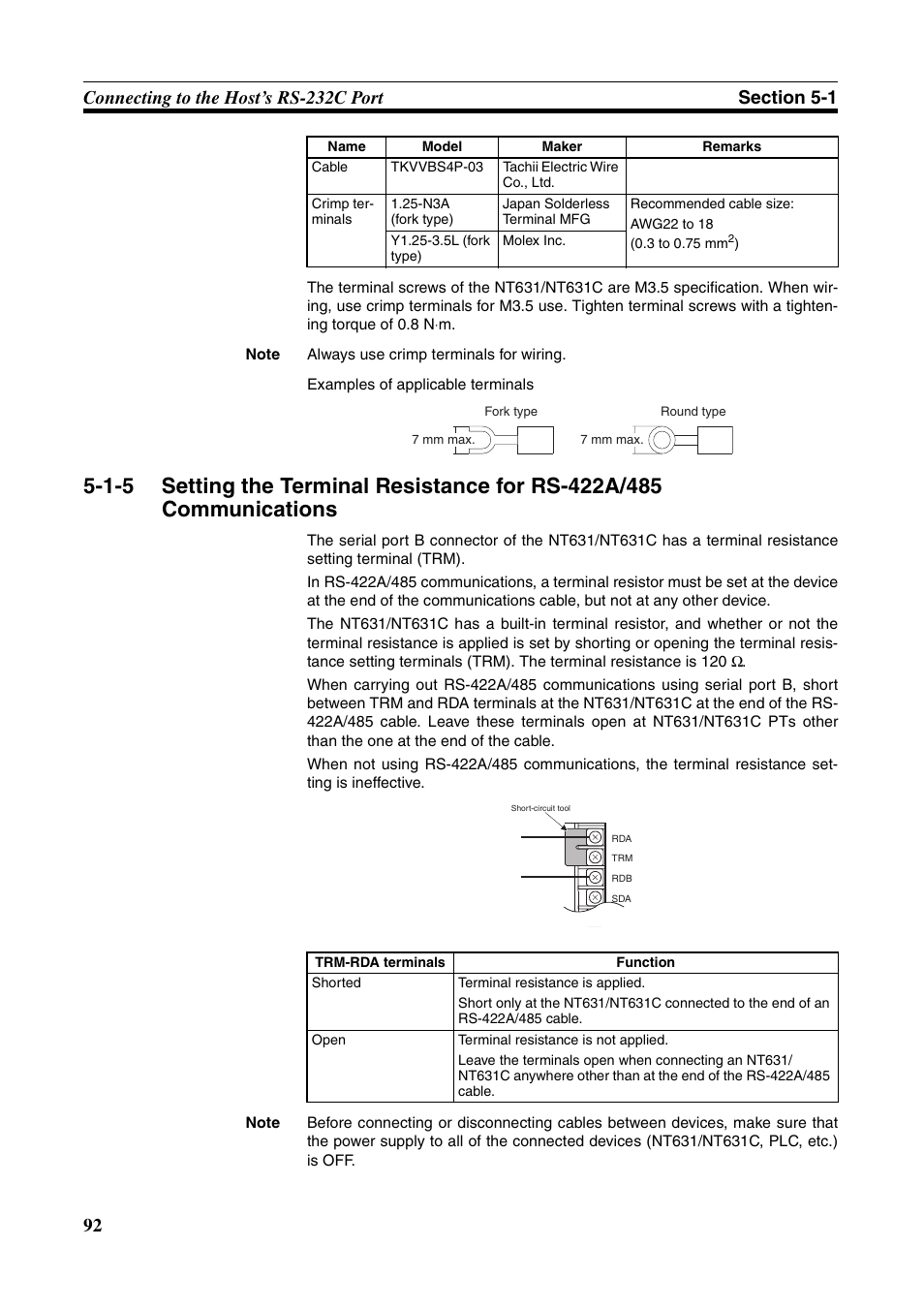 Omron Programmable Terminals NT631C User Manual | Page 109 / 315
