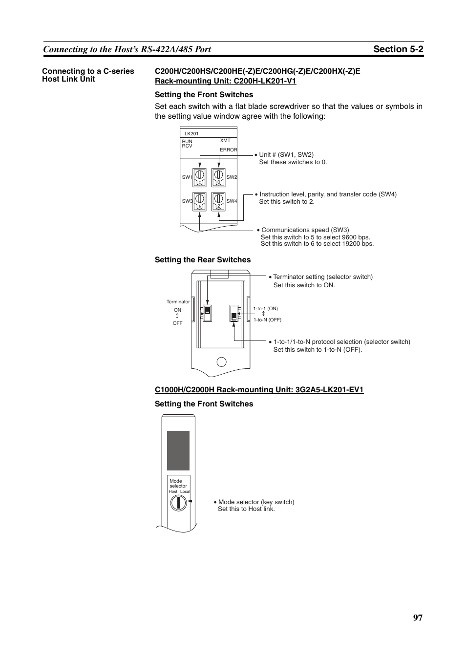 Omron Programmable Terminals NT631C User Manual | Page 114 / 315