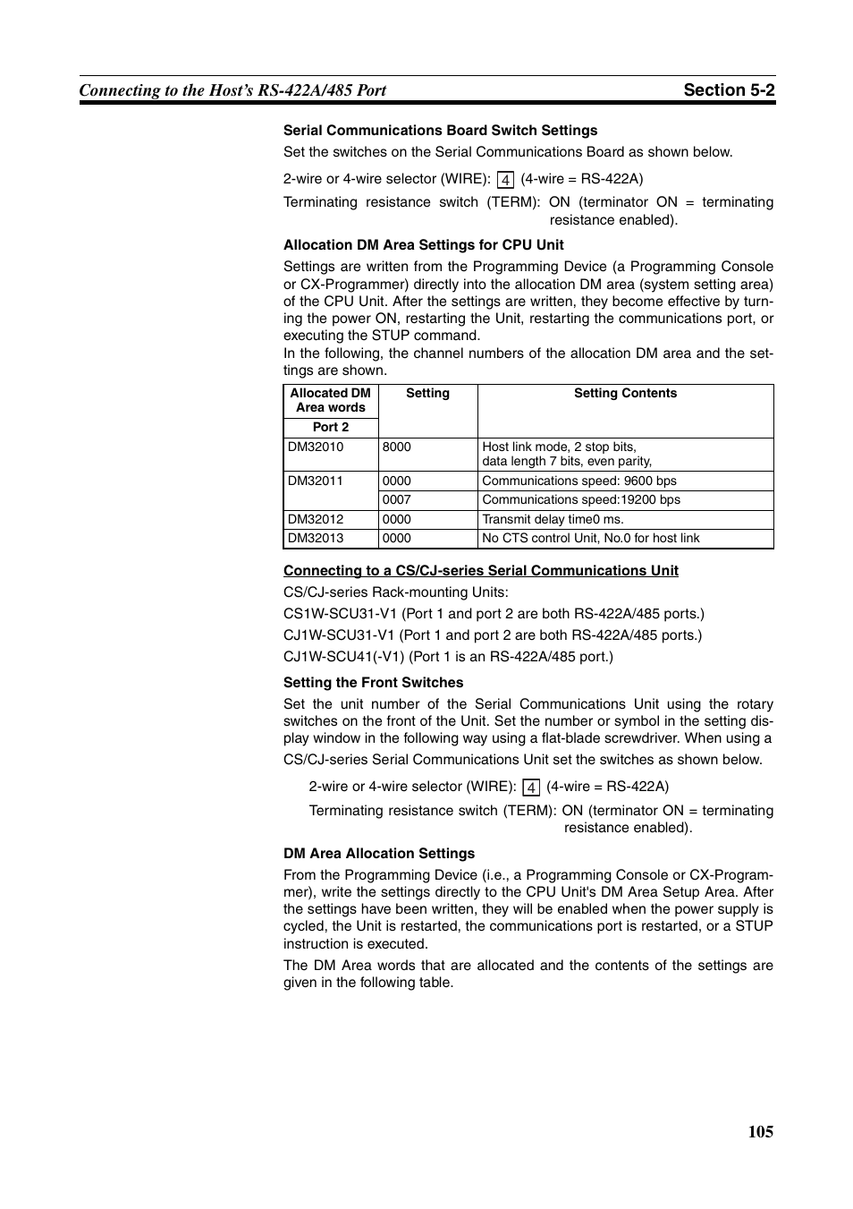 Omron Programmable Terminals NT631C User Manual | Page 122 / 315