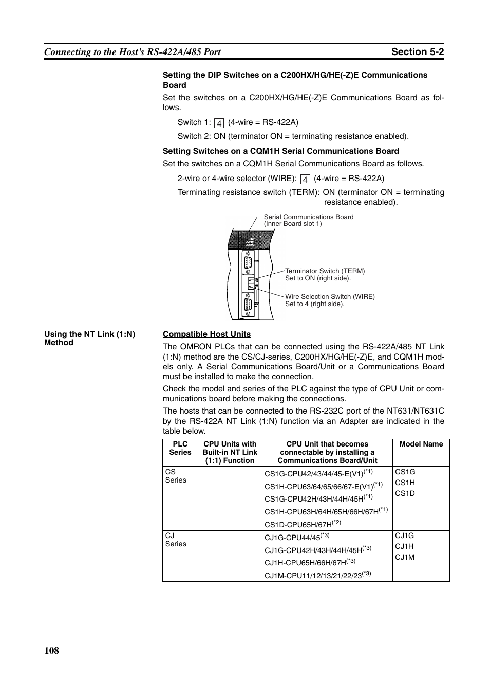 Omron Programmable Terminals NT631C User Manual | Page 125 / 315