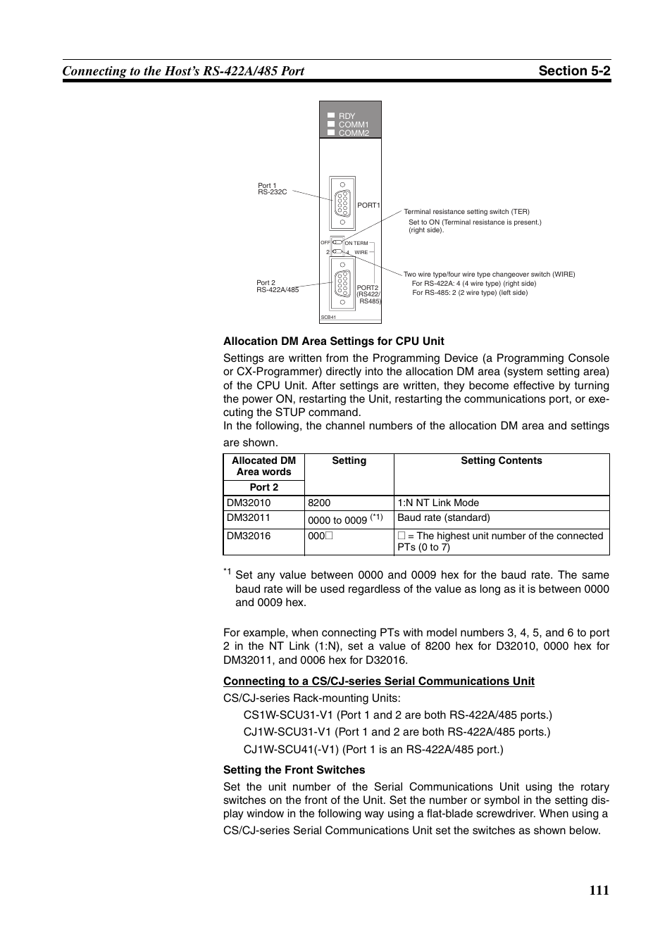 Omron Programmable Terminals NT631C User Manual | Page 128 / 315