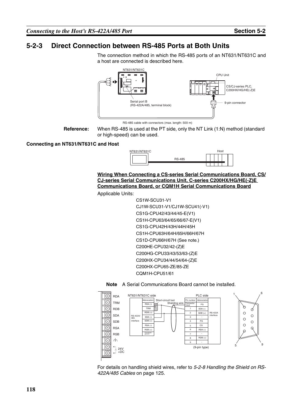 Omron Programmable Terminals NT631C User Manual | Page 135 / 315
