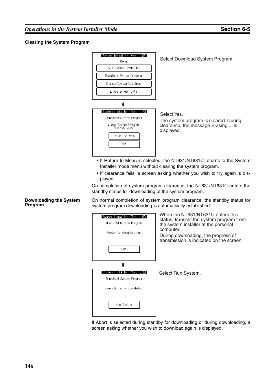 Omron Programmable Terminals NT631C User Manual | Page 163 / 315