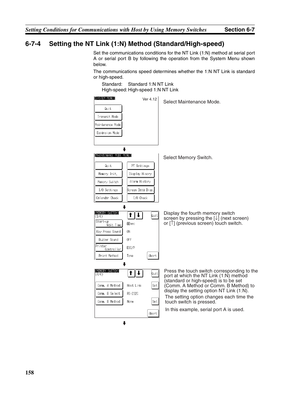 Omron Programmable Terminals NT631C User Manual | Page 175 / 315