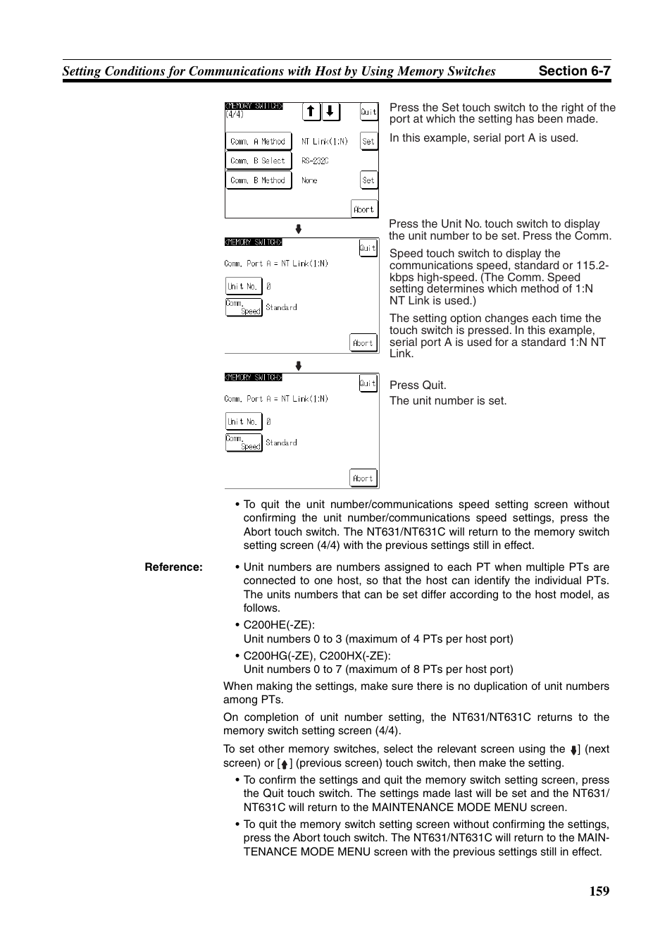 Omron Programmable Terminals NT631C User Manual | Page 176 / 315