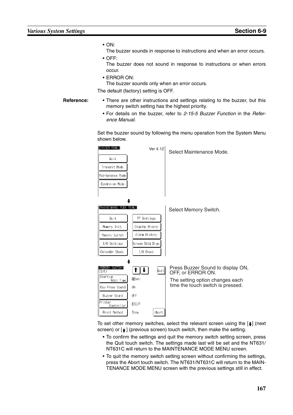 Omron Programmable Terminals NT631C User Manual | Page 184 / 315