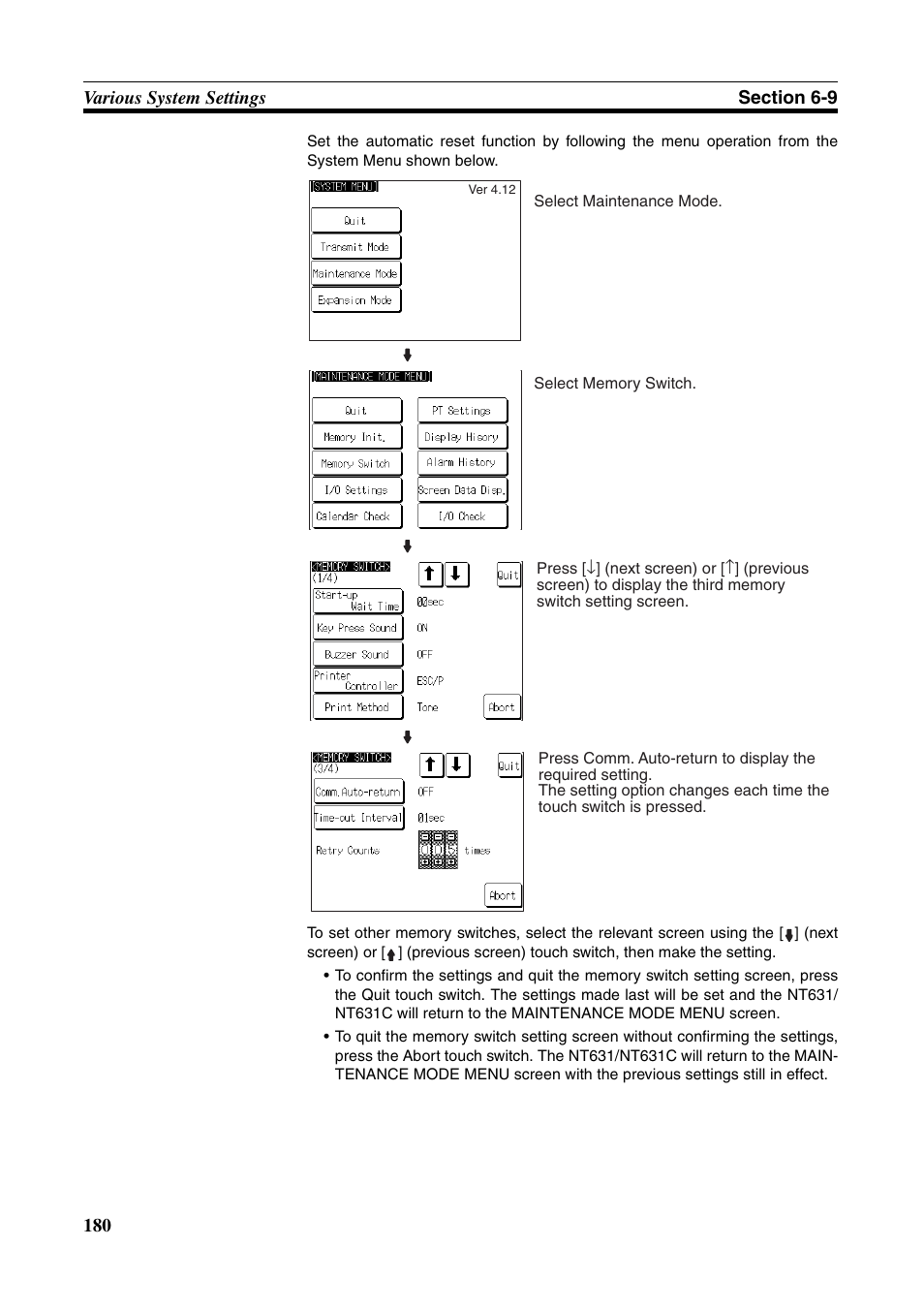 Omron Programmable Terminals NT631C User Manual | Page 197 / 315