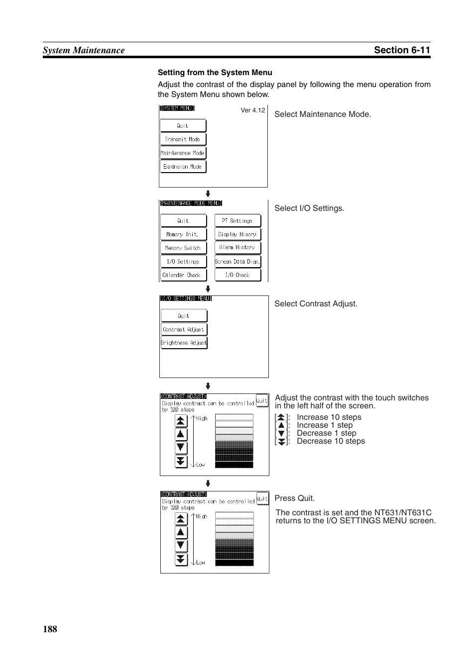Omron Programmable Terminals NT631C User Manual | Page 205 / 315