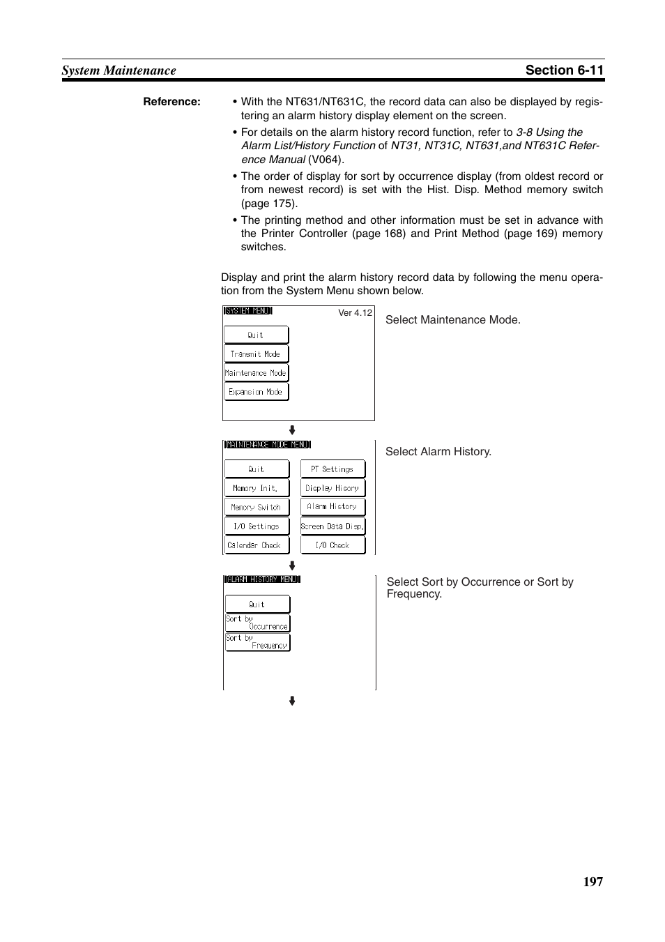 Omron Programmable Terminals NT631C User Manual | Page 214 / 315